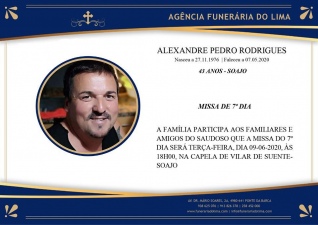 Alexandre Pedro Rodrigues