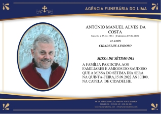 António Manuel Alves da Costa