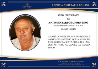 António Barbosa Forneiro