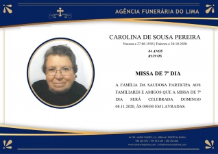 Carolina Sousa Pereira
