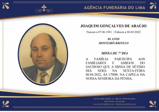 Joaquim Gonçalves de Araújo