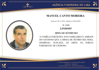 Manuel Canto Moreira