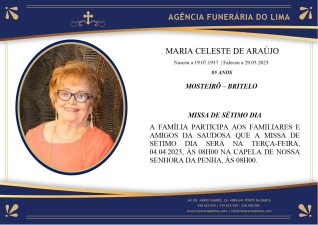 Maria Celeste de Araújo