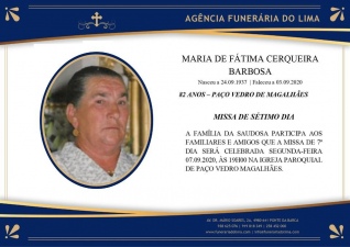 Maria Fátima Cerqueira Barbosa