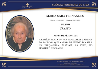 Maria Sara Fernandes