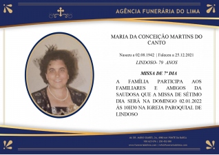 Maria da Conceição Martins do Canto