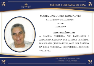 Maria das Dores Gonçalves