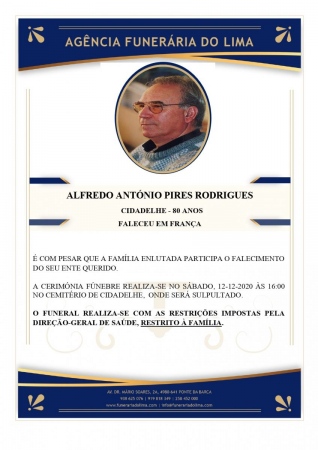 Alfredo António Pires Rodrigues