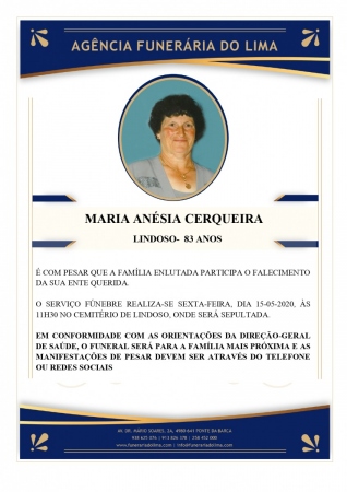 Maria Anésia Cerqueira