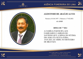 Agostinho Araújo Alves