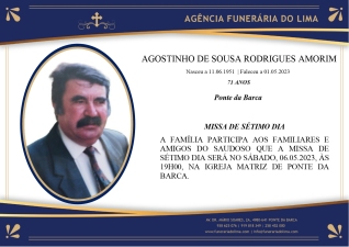Agostinho de Sousa Rodrigues Amorim