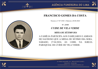 Francisco Gomes da Costa