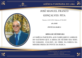 José Manuel Franco Gonçalves Pita