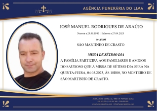 José Manuel Rodrigues de Araújo