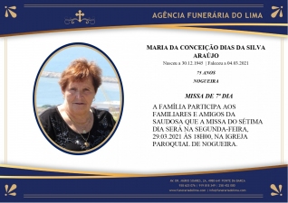 Maria Conceição Dias Silva Araújo