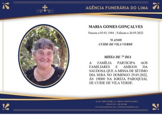 Maria Gomes Gonçalves