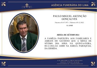 Paulo Miguel Ascenção Gonçalves