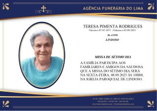 Teresa Pimenta Rodrigues