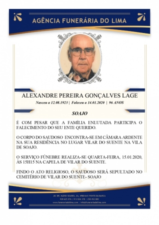 Alexandre Pereira Gonçalves Lage