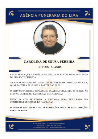 Carolina Sousa Pereira