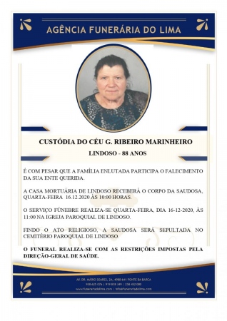 Custódia do Céu Gonçalves Ribeiro Marinheiro