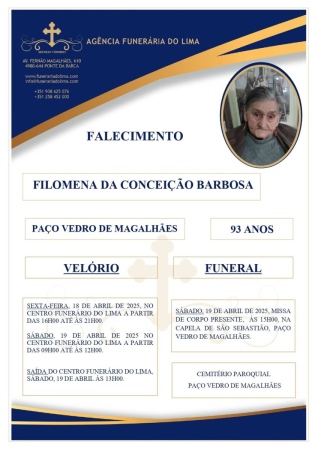 Filomena Conceição Barbosa