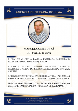 Manuel Gomes de Sá