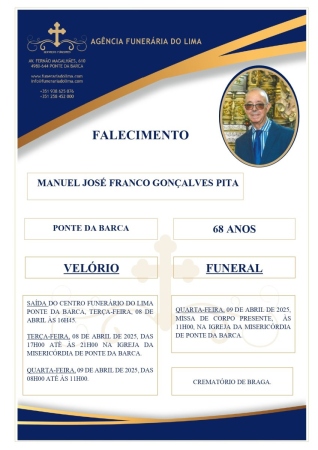 Manuel José Franco Gonçalves Pita