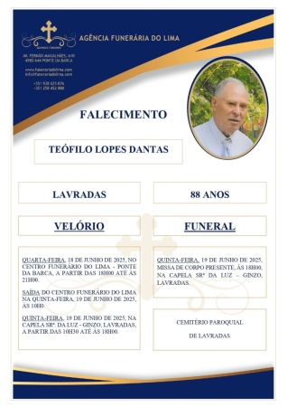 Teófilo Lopes Dantas